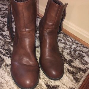 Olive Street Brown Boots Women's 9.5
